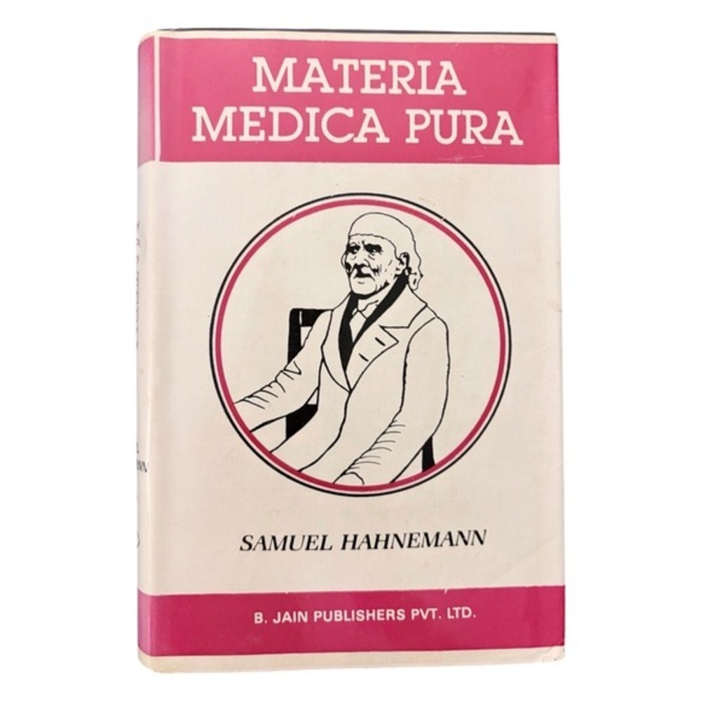 RARE Vintage Materia Medica Samuel Hahnemann Homeopathy Book